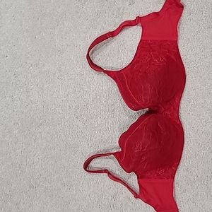 Red Lace Bra